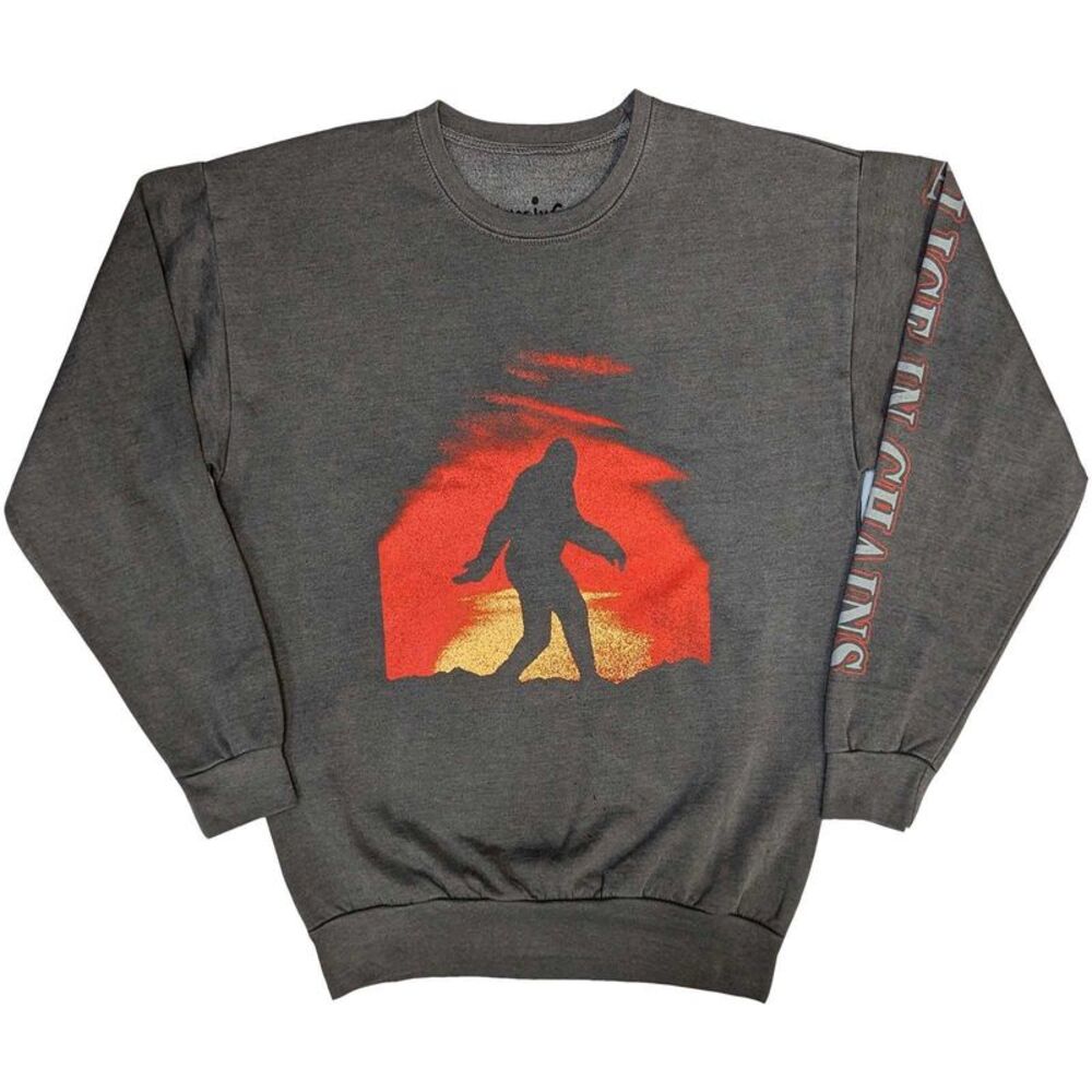 Alice In Chains Unisex Adult Sasquatch Sunset Sweatshirt / Charcoal Grey